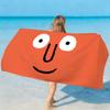 Art J-Jean J-Jullien-S Towel Soft Lightweight Anti-Sand Large Beach Towel Quick-Drying Bath Sports Family