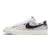 נעלי סניקרס לגברים Blazer Low 77 Paint Splatter לבן מפרש שחור DJ1517-100
