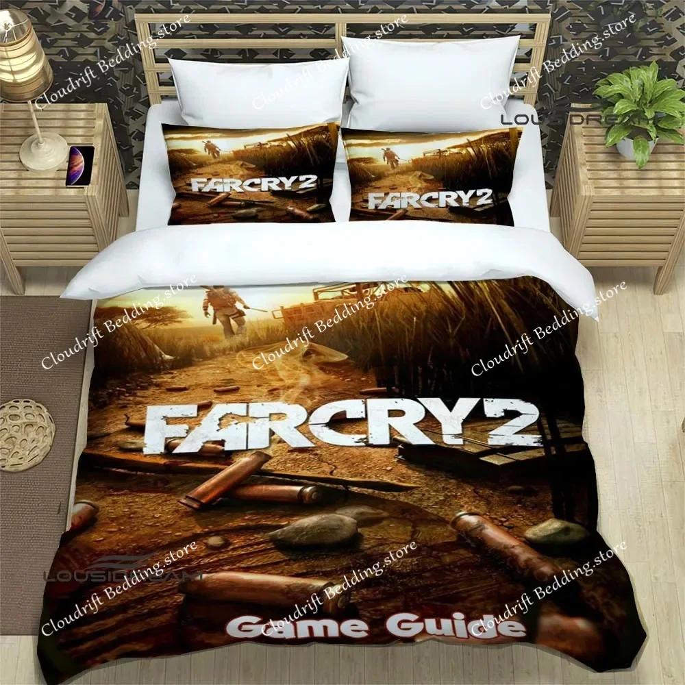 3D-Spiel Farcry bedruckte Cartoon-Bettwäsche-Sets exquisites Bettwaren-Set Bettbezug Bettdecke Set Luxus Geburtstagsgeschenk026