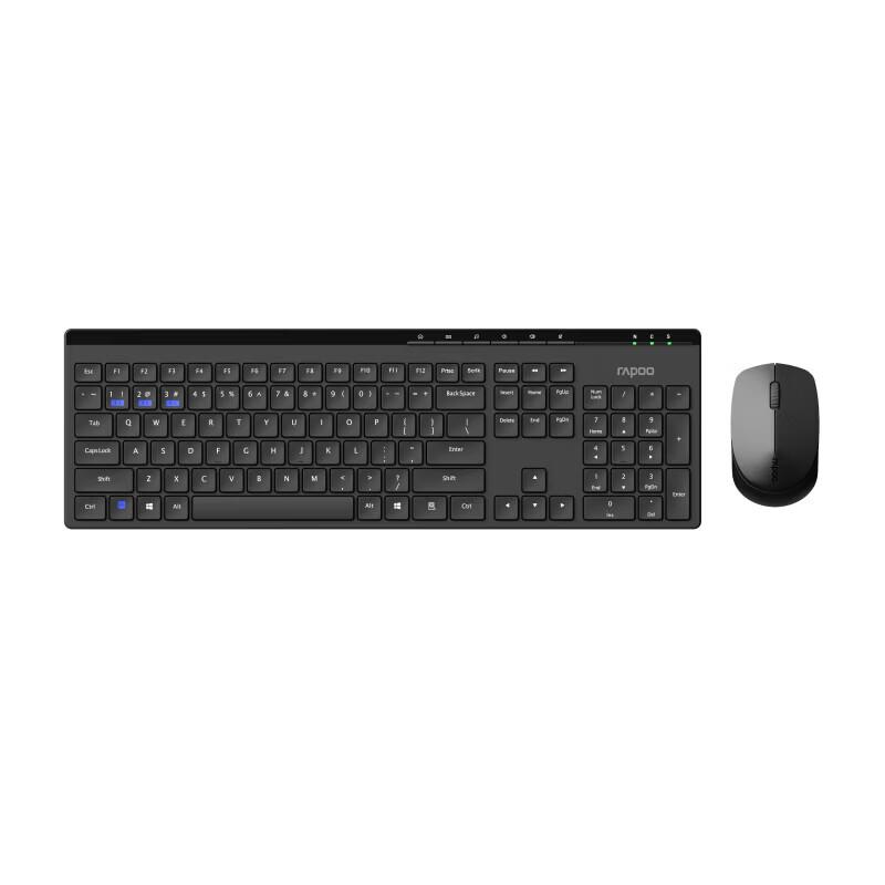 Rapoo 8100GT Draadloze Bluetooth Toetsenbord en Muis Combo