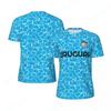 Fashion Uruguay Flag Graphic Football T Shirts Summer Trend 3D National Emblem Printed T-shirts Casual Oversized Sports Tees