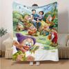 1 Stück, Disney Schneewittchen & die sieben Zwerge Decke, Heimdeko, Sofaüberwurf, Outdoor, Geschenk für Freunde, Schlafzimmer, Wohnzimmer, Reise