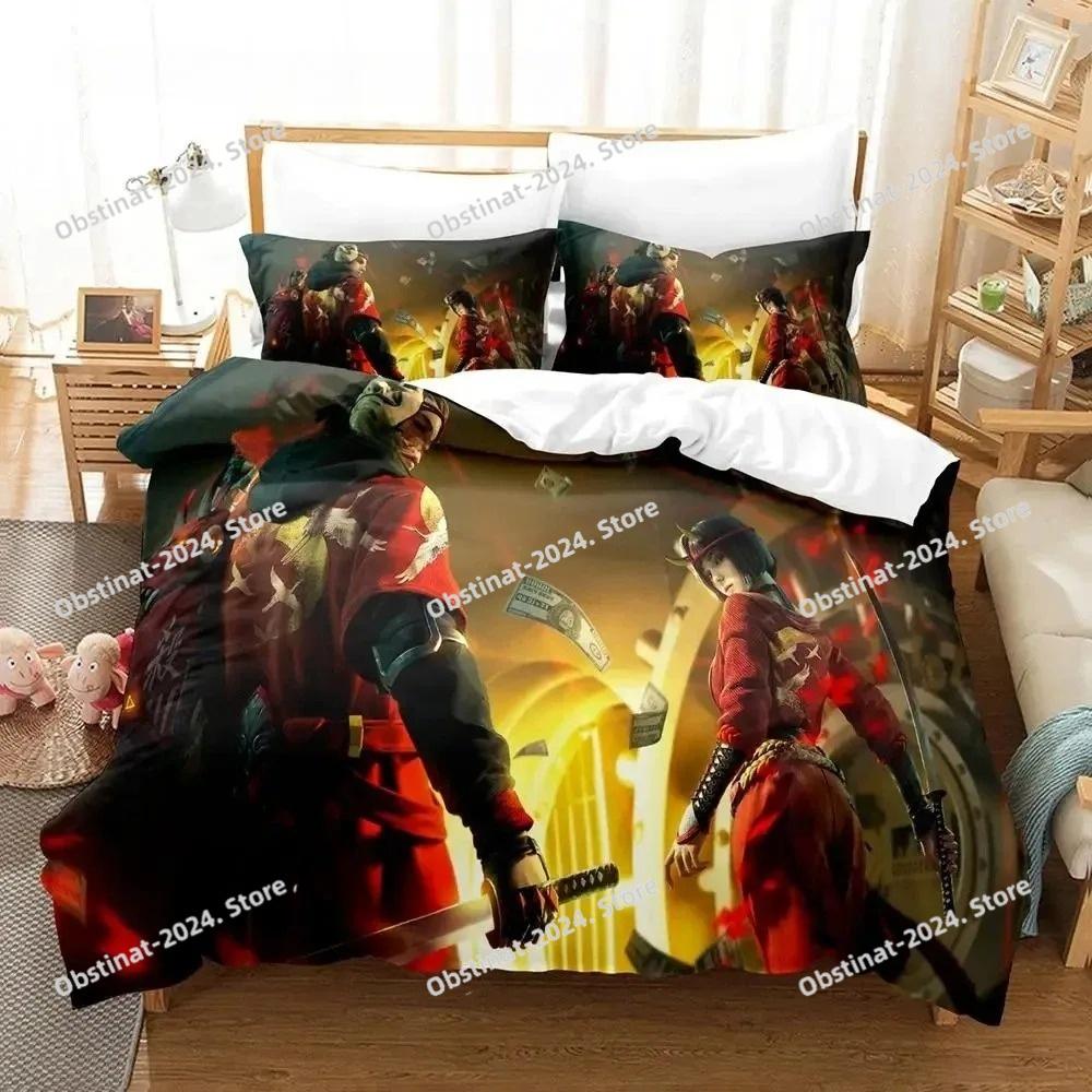 Warrior Game Garena Free Fire Bedding Set Single Twin Full Queen King Size Bed Set Aldult Boys Bedroom Duvet Cover Set