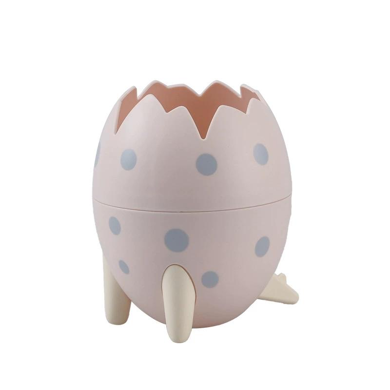 Cute Dinosaur Egg Detachable Pen Holder Organizer Pencil Pot Container Stationery Office Desktop Ornament Storage Box Creative Gifts