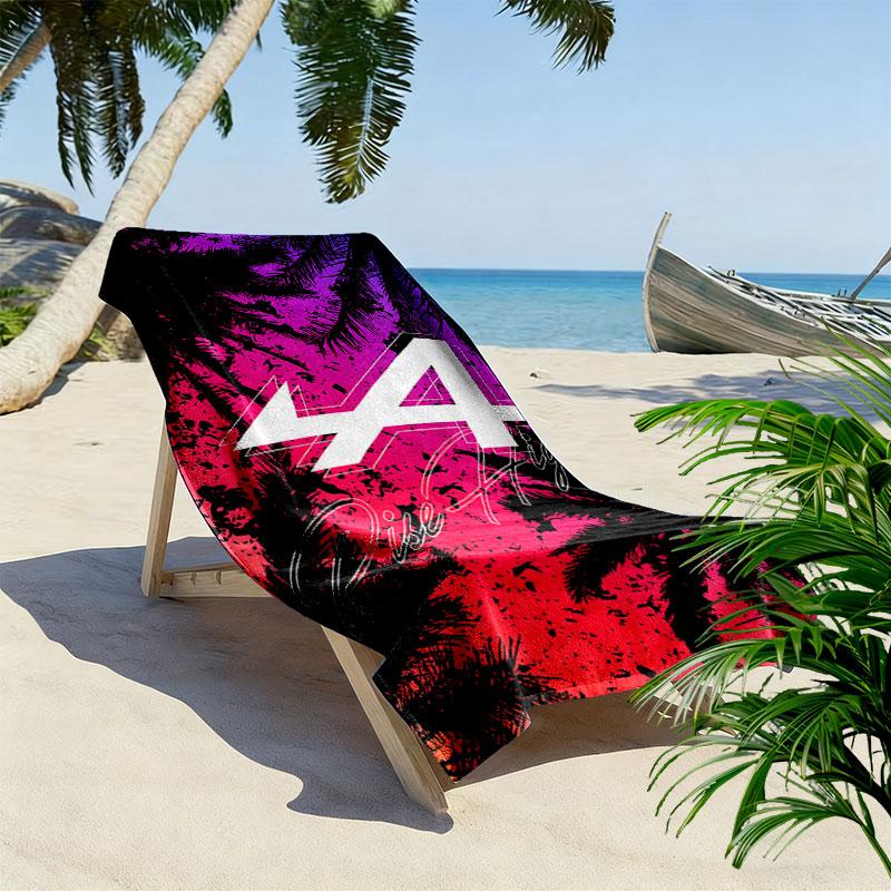 Alpine F1 Print Beach Towel, Large Soft Quick Dry Towel for Beach Camping Swimming