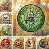 Halloween Acrylic Puzzle Suncatcher Window Hanging7.87 Inch Sun Catcher Window Decoration Ornament Ideal