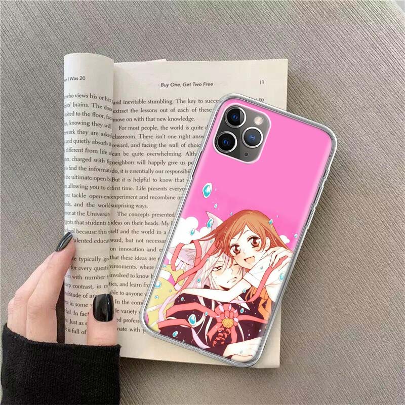 Anime Kamisama Love Kiss Telefon För Apple Iphone 12 13 Mini 15 Pro Max 11 Pro 14 Plus 16 Pro Max 16E Fodral Skal Skydd Genomskinlig TPU