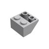 Non-Toxic 40Pcs Accessories Thick Brick 3660 Roof Tile 2X2 45° Roof Inverted Slope House Face Building Blocks Educational Assemble Kid Toy