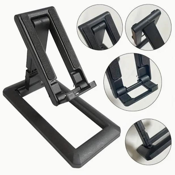 Vikbar surfplatta Mobiltelefon Bordstelefonställ för iPad iPhone Samsung bordshållare Justerbar bordsfäste Smartphoneställ