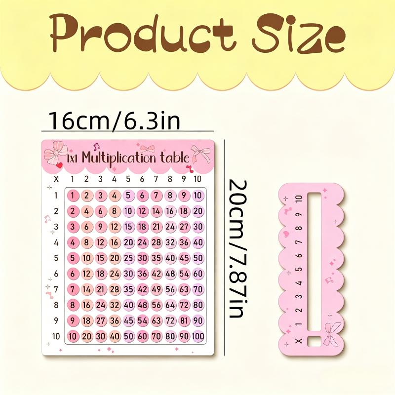 99 Multiplication Table Wooden Board Set Math Arithmetic Teaching Aids Montessori Educational Wooden Math Toys