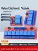 Module Relais 1/2/4/8 Canaux avec Isolation par Optocoupleur, Déclenchement Niveau Haut/Bas, Prend en Charge 3.3V, 5V, 12V, 24V