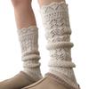 Fashion Y2K Knitted Foot Cover Hollow Out Sweet JK Knee High Socks Breathable Mesh Design Women Leg Warmers Lolita