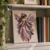 Layered Fabric Flower Fairy Patchwork DIY Kit Sewing Craft Set Floral Kit for Adults Whimsical Home Decor Handmade