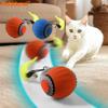 Jouet interactif pour chat, balle électrique pour chat, jouet roulant automatique, fausse queue, jouet intelligent et interactif pour animal de compagnie, entraînement pour chien et chat, imitation souris