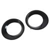 Pair Front Bumper Fog Lamp Cover Ring Trim 51113423789 Replacement for X3 E83 2007‑2010
