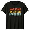 Awesome Like My Daughter Unisexs TShirt Father Daughter Fatherhood Fathers Day