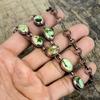 Australian Chrome Chalcedony Necklace Electroformed Copper Adjustable Chain Necklace Copper Gemstone Jewelry Handmade Necklace Wedding Gifts