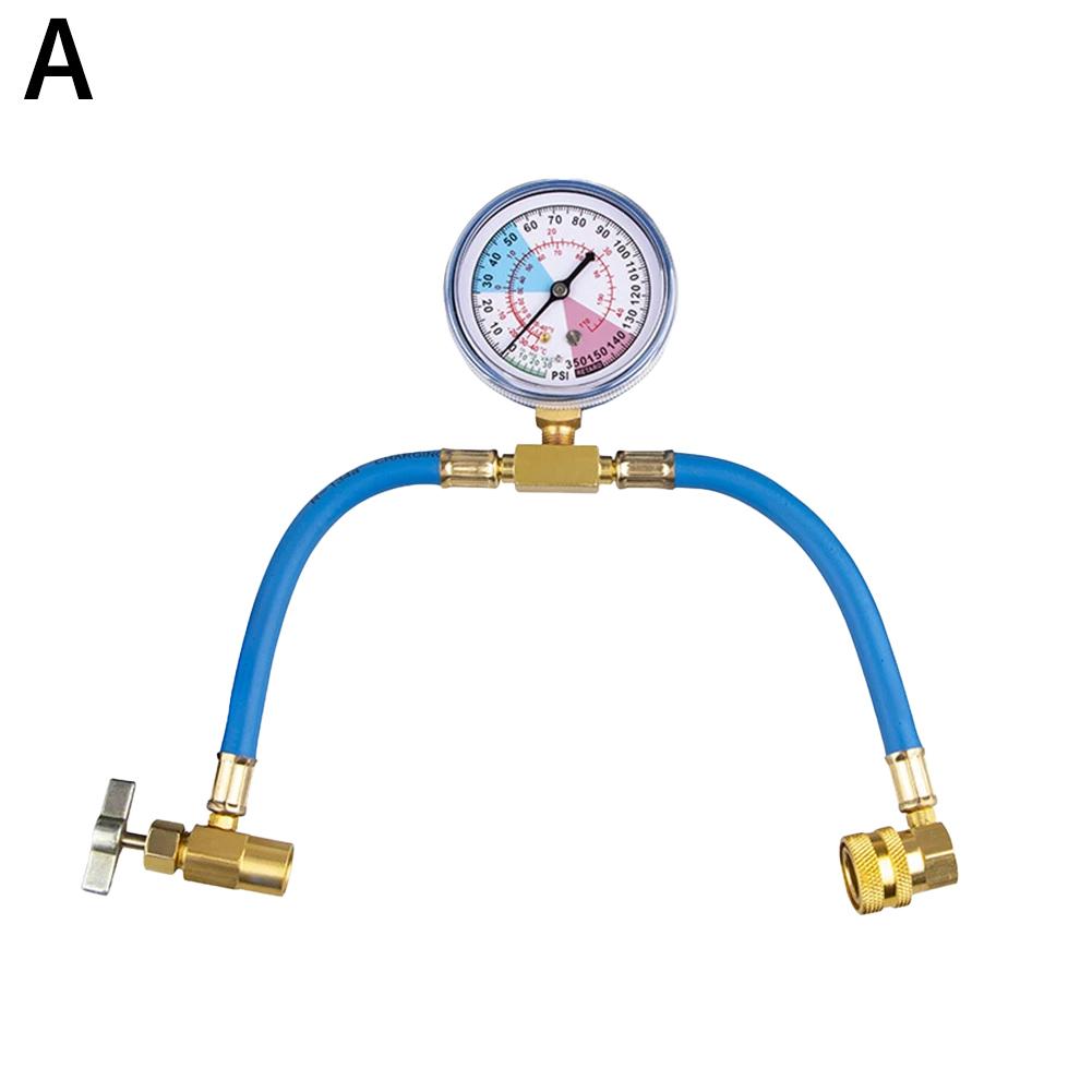 R134a Gas Air Conditioning Refill Refrigerant Gas Recharge Tool Automotive Air Conditioning Car R134a Cooling Refill Kit