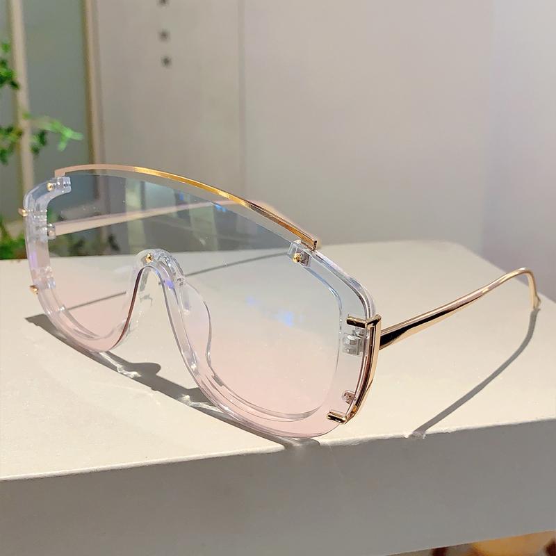 KAMMPT Y2k Stylish Women Sunglasses Fashion Gradient Outdoor Sports Shades Trendy Luxury Brand Design
