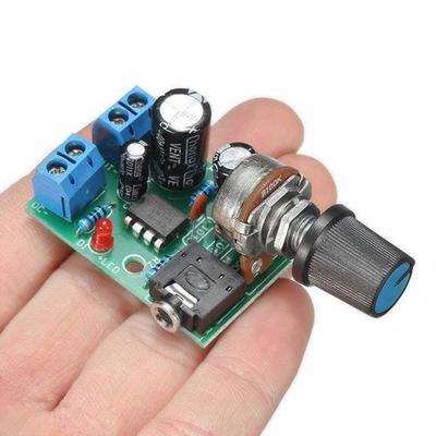 Lm386 10W Audio Amplifier Board Mono 3.5Mm Dc 3-12V Volume Control