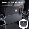 AAALD1 1pcs Sudue Car Anti-Kick Pad Seat Back Protector Cover Accessories For Honda Mugen Jazz Insight Freed Fit CRV Civic Accord City