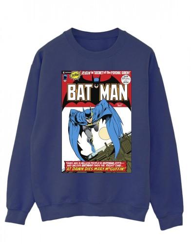 DC Comics Mens Running Batman Cover Sweatshirt
