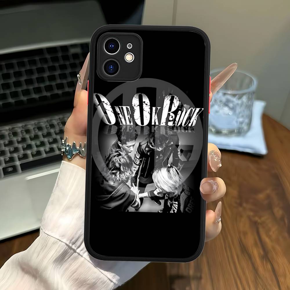 Japanese Rock O-ONE OK ROCK Band Matte Protective Case For IPhone 16 15 14 13 12 11 Pro Max X XS MAX Protection Case