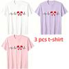 Ich liebe Österreich Muster Print Herren T-Shirt Sommer Herren und Damen Freizeitmode Oberteile Herren Kurzarm T-Shirt Oversize Kleidung