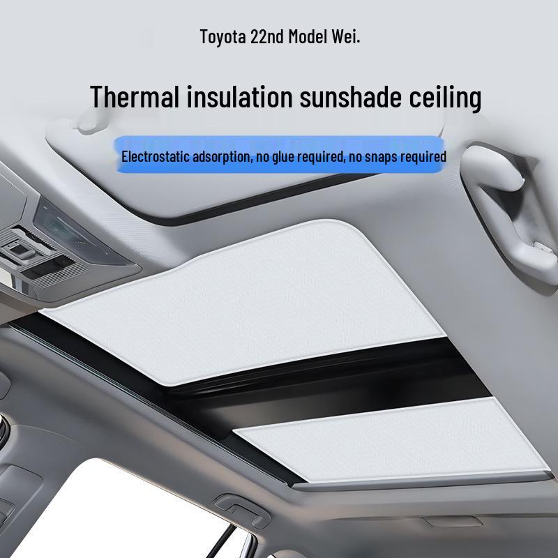 Toyota Venza 2022 Schiebedach Sonnenschutz: Wärmedämmung & Sichtschutz