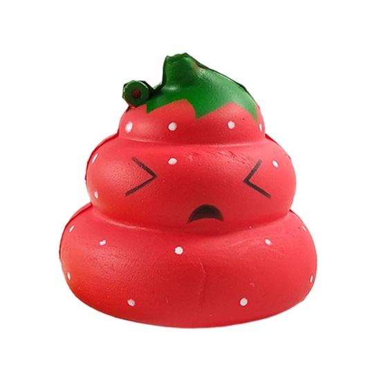 Novelty Poop Stress Ball Sensory Fidget Toy Funny Poop Shaped Squeeze Toy Soft Slow Rise Prank Toy for Adults Stress Relief