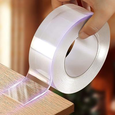 Double -Sided  Adhesive Tape Self Adhesive Tape Waterproof Transparent  Glue Stickers Nano Tapes Kitchen Bathroom Home Decoration