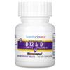 Sursă superioară, metilcobalamină B-12 și vitamina D3, 100 de comprimate microlinguale cu dizolvare instantanee
