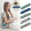 1Pc Cushion Polyester Fiber Pillow Case Home Decor Cylindrical Comfortable Long Pillow Cover 106x35CM Neck Bolster Headrest