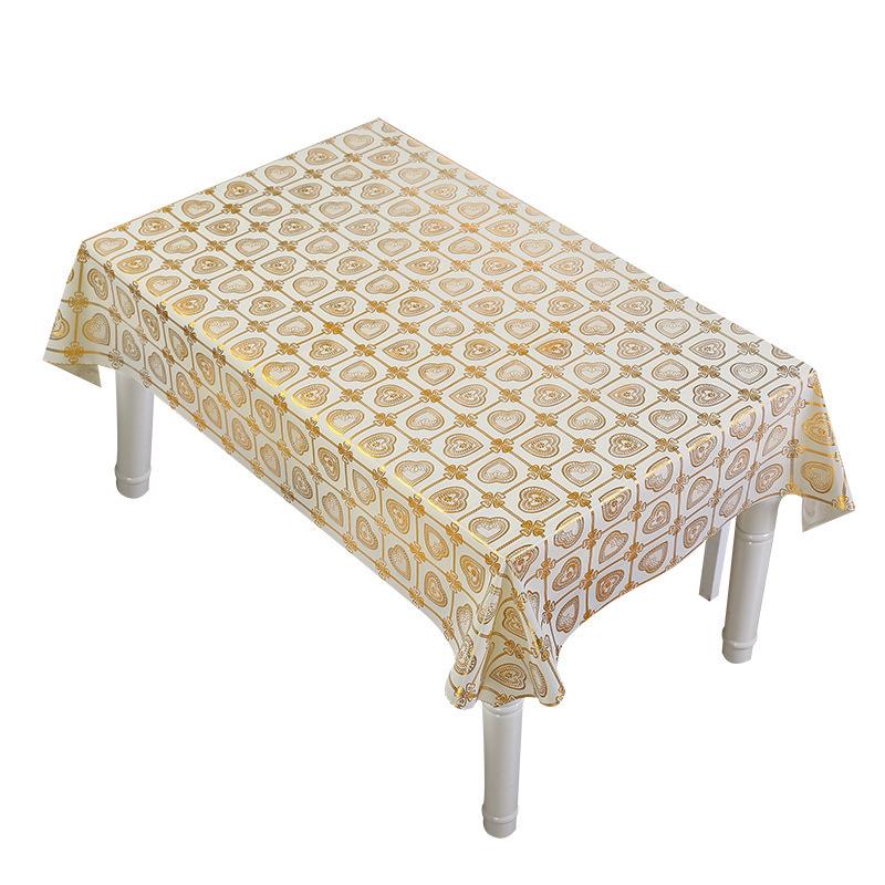 Waterproof PVC Plaid Tablecloth: Anti-Scalding, Washable, Oil & Dirt-Resistant Table Mat for Coffee Tables & Dorms.