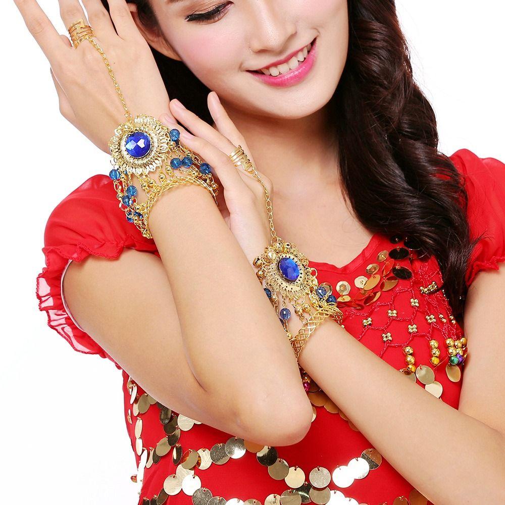 Bead Tribal Ring Dance Accessories Belly Dance Costumes Bracelet Performance Accessories