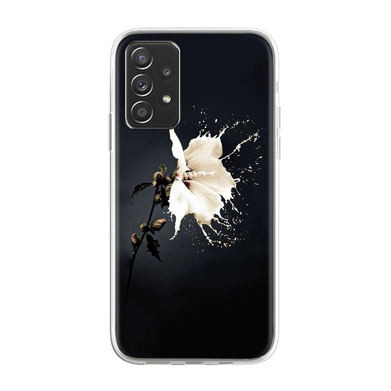 Fall für Samsung A52 Abdeckung Galaxy A32 A51 5G 4G Abdeckung Nette Cartoon Samsung A33 A53 A03S A 32 52 A52S 5G Luxus Telefon Funda Capa