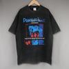 T-shirt Vintage Perfetto Blu Satoshi Kon Paprika Anime Manga Giapponese Cotone Pesante T-shirt Uomo Nuova T-shirt Donna