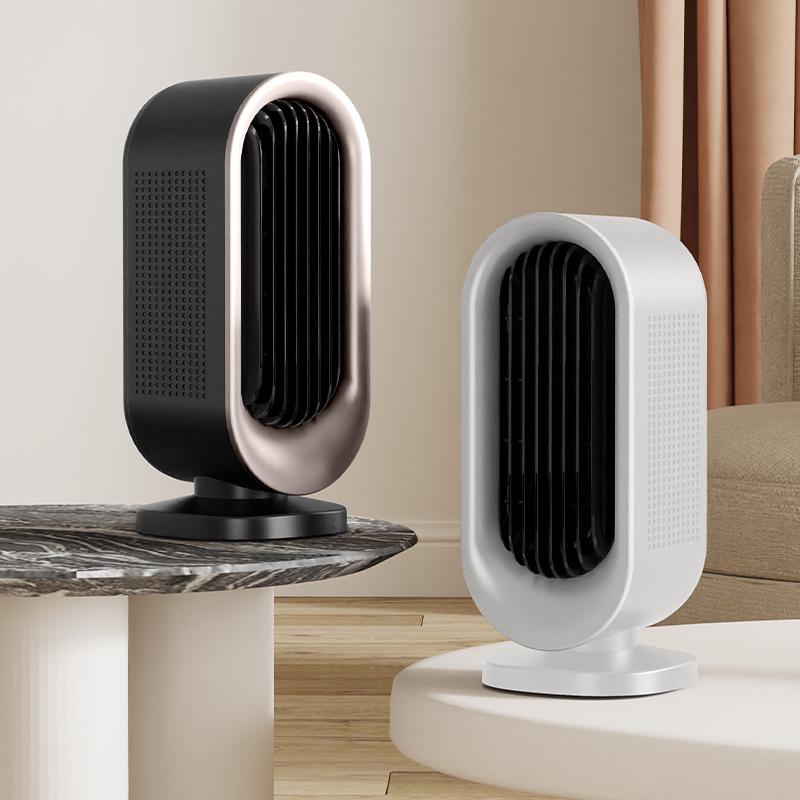 Compact Silent Desktop Electric Heater: Fast & Efficient Warmth for Home or Office