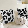Black And White Cow Print Cushion Cover Pillowcase Upholstery Sofa Throw Pillow Home Decor Pillowcas
