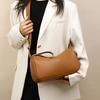 Underarm Bag Retro Women's New Wholesale Direct Supply Hong Kong Style High Sense Boston Pillow Bag Spring Soft Leather Women