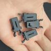 10x Replacement Car Sunglasses Holder Overhead Console Latch Fit For Most Trash