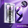1Pc High Definition Screen Protector for IPhone 16 15 Pro Max XR X XS HD Tempered Glass Dust Free Installation
