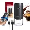 Râșniță electrică portabilă fără fir pentru boabe de cafea, reîncărcabilă, 40 de niveluri de grosime reglabilă, mașină de măcinare, accesorii de bucătărie