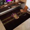 1pc Office Carpet Chair Mats Gryffindor House Crest Perfect for Office Chairs, Living Rooms, Or Bedrooms,Polyester Carpet.HDT001