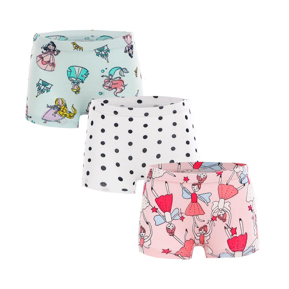 Girls' 100% Cotton Boxer Briefs - Toddler and Baby Underwear