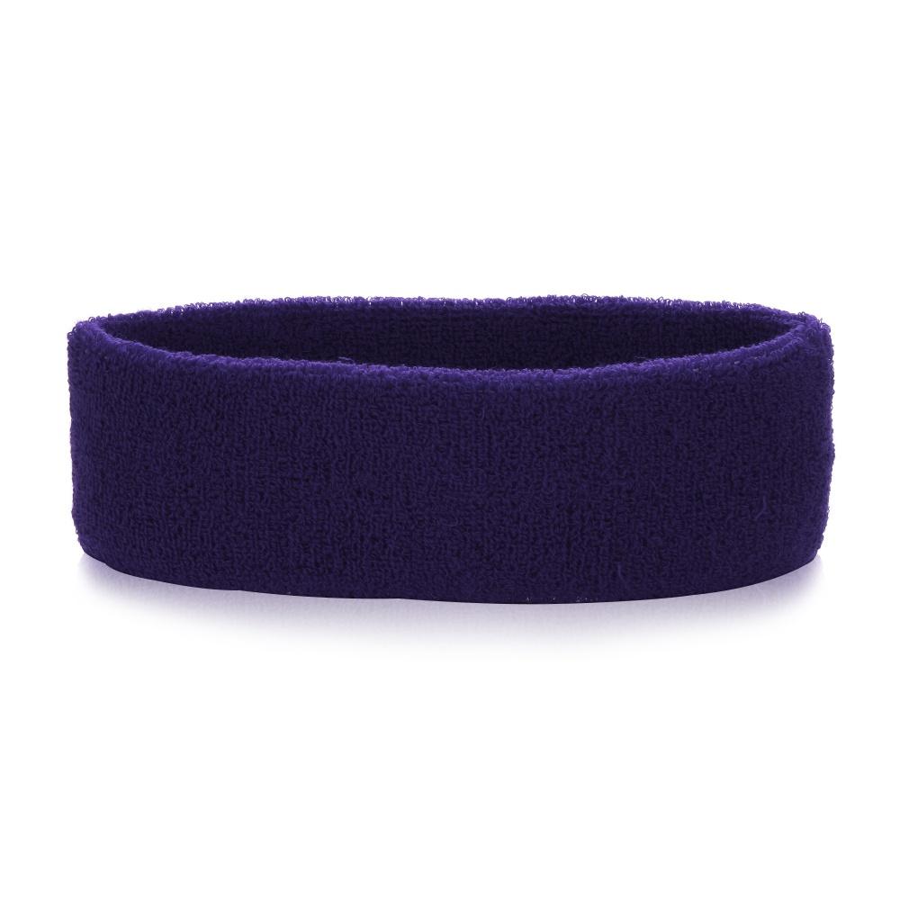 Cotton Sweatband Terry Cloth Sports Headbands Moisture Wicking Elastic Hair Bands Women Men Sports Accessories For Workout
