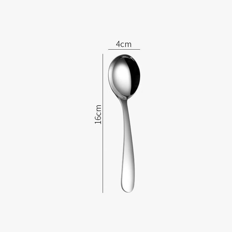 Wutuo 304 Stainless Steel Soup Spoon Set