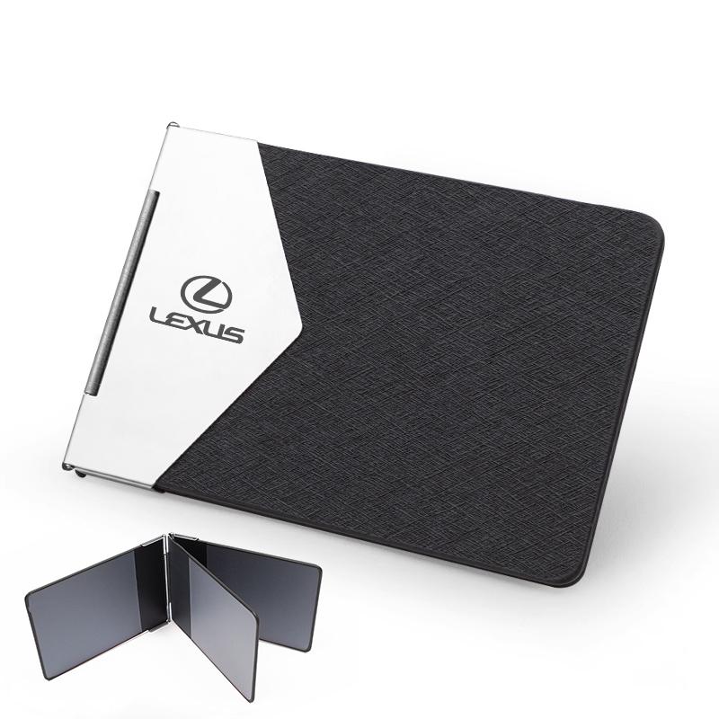 Interior Stickers Car Driver License Card Holder Aluminum Thin ID Credit Case For Lexus FSPORT LBX NX RX 350h 450h ES UX 300e GSMI8