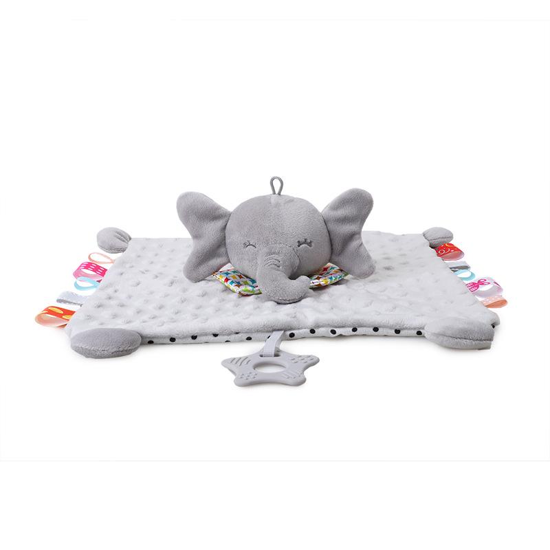 Cute Cartoon Animal Comfort Blanket & Plush Toy Pillow