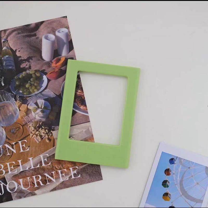 Colorful Magnetic 3-Inch Polaroid Photo Frame and Stand